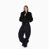 Bestseller Short Faux Fox Fur Coat, Black Stand Collar Structured Shoulder Jacket Bestseller Short Faux Fox Fur Coat, Black Stand Collar Structured Shoulder Jacket