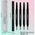 Auto Rotatable Double-End Triangle Eyebrow Pencils, 4 Colors Gift Box, Waterproof & Sweatproof Auto Rotatable Double-End Triangle Eyebrow Pencils, 4 Colors Gift Box, Waterproof & Sweatproof