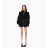 Bestseller Short Faux Fox Fur Coat, Black Stand Collar Structured Shoulder Jacket Bestseller Short Faux Fox Fur Coat, Black Stand Collar Structured Shoulder Jacket