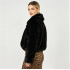 Short Rhinestone Button Faux Rabbit Fur Coat Women Slim Luxury Commuter Winter Jacket Short Rhinestone Button Faux Rabbit Fur Coat Women Slim Luxury Commuter Winter Jacket