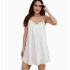 Plus Size Ice Silk Cami Short Sleep Dress, Solid Loungewear for Women Plus Size Ice Silk Cami Short Sleep Dress, Solid Loungewear for Women