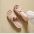 Large Size Wedge Heel Mom Sandals with Stitching Detail Large Size Wedge Heel Mom Sandals with Stitching Detail